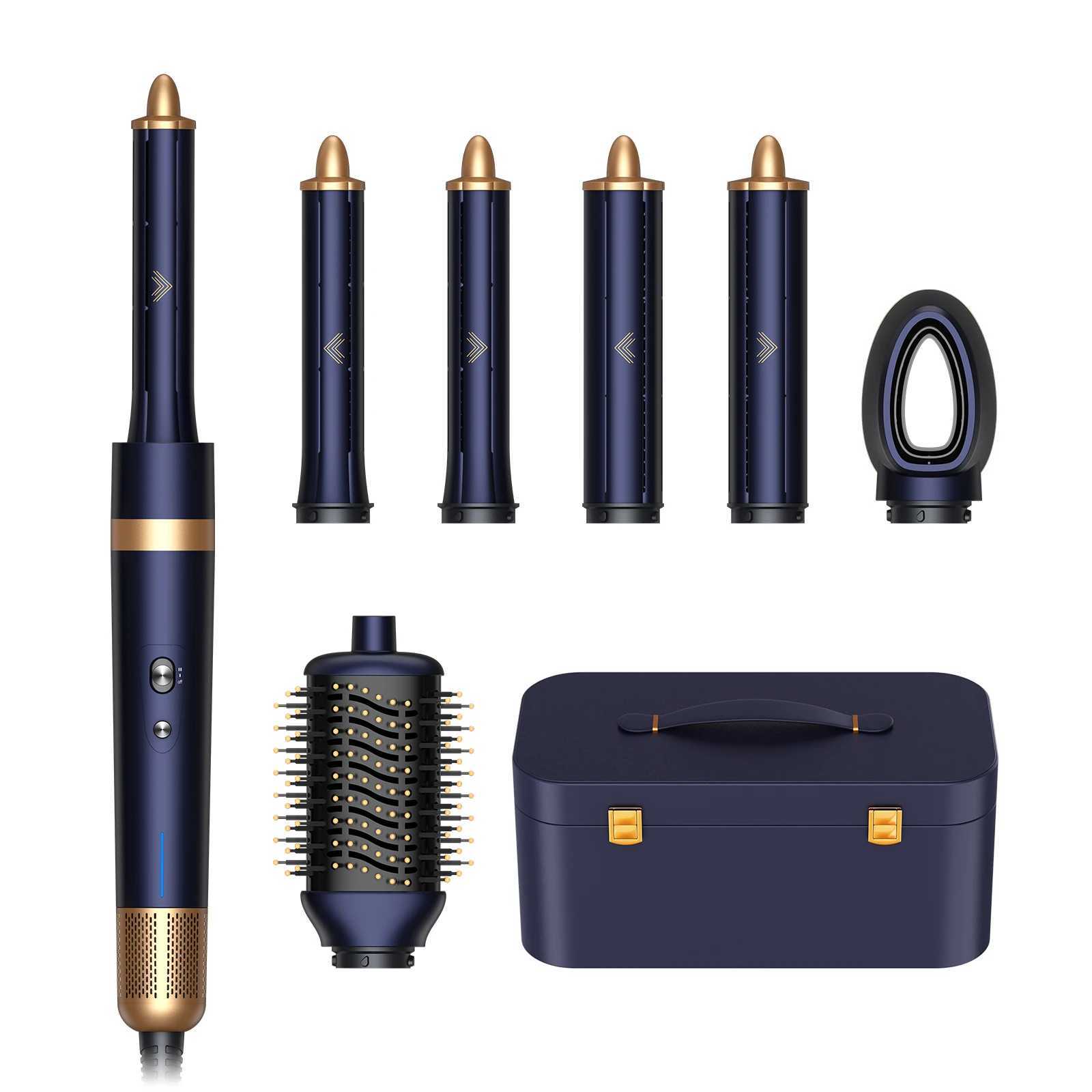 Negative Ion Hair Dryer Air Styler Wrap Powerful Brush Oval Brush Multi-Styler Auto-Wrap Curlers HD430 FlexStyle W250530