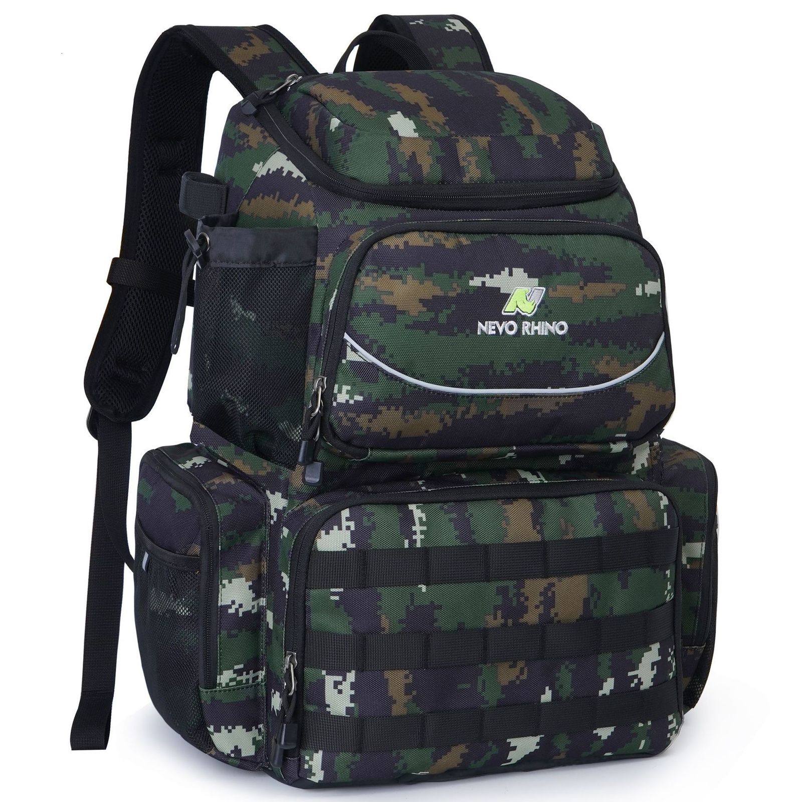 Bassdash Fishing Bag Tackle Backpack Lightweight Tactical Tackle Box Multifunctional 250121