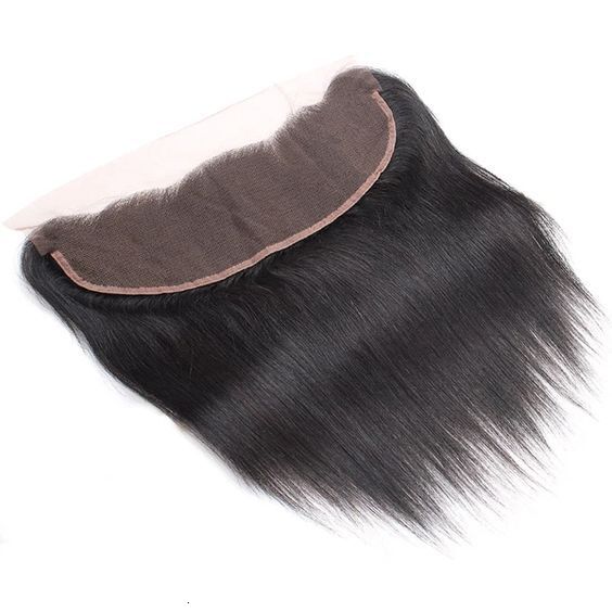 HD 13*4 Transparent Lace Straight Human Hair Frontal