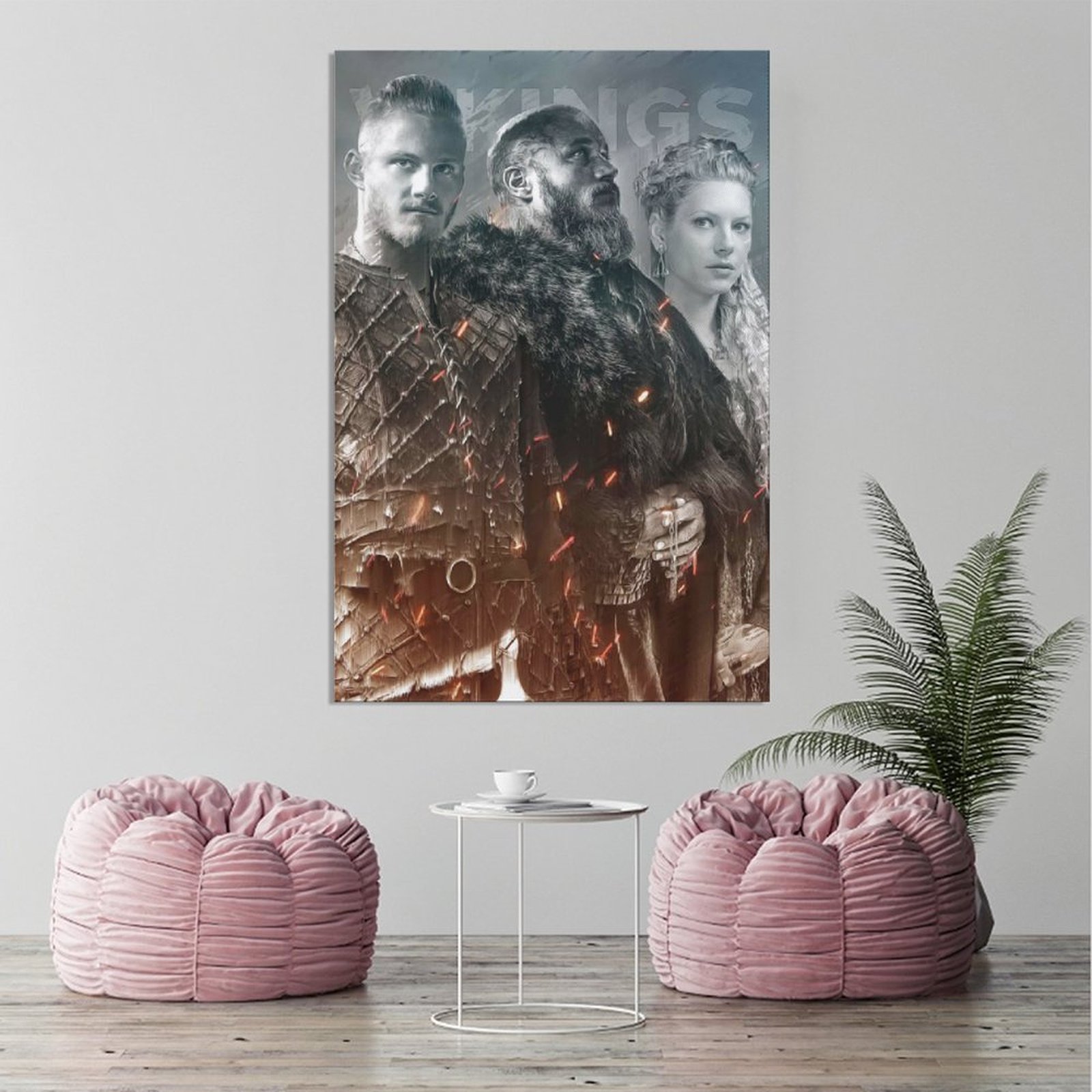 Wall Art Painting Vikings Lodbrok Canvas Prints Wall Painting Wall Art Decor Print Picture Paintings for Living Room Home Decor Luxury Unframe