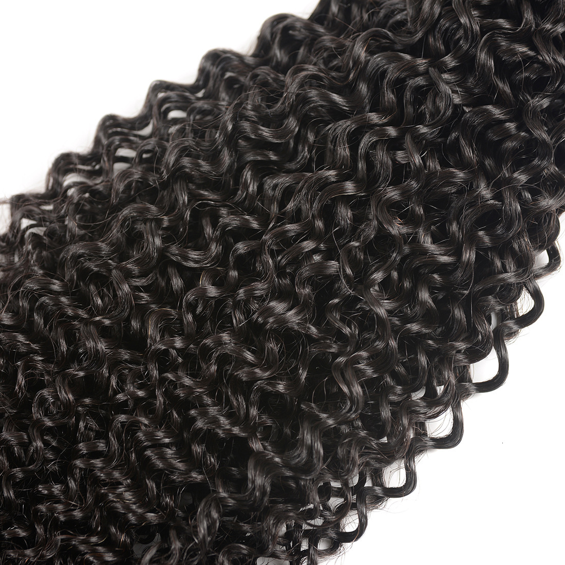 Curly Kinky E Hair Bundles Real Human Hair Weft