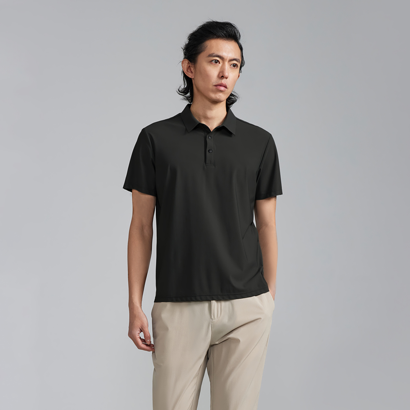 BXS/Business - Ready Short Sleeve Polo for Men/Luxury designer/designer t shirt/polo shirt/golf t shirt/essentials/V-neck polo shirt