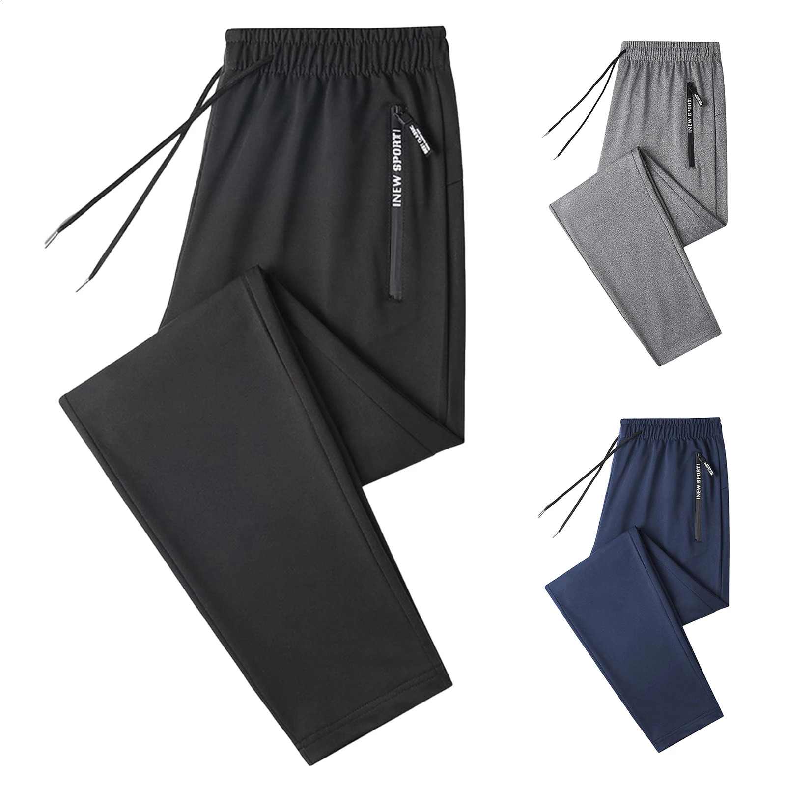 Women Running Pants Jogging Casual Summer Thin Elastic Sweatpants Quick Dry Straight Pants Sports Gym Breathable Men Trousers 250529Z