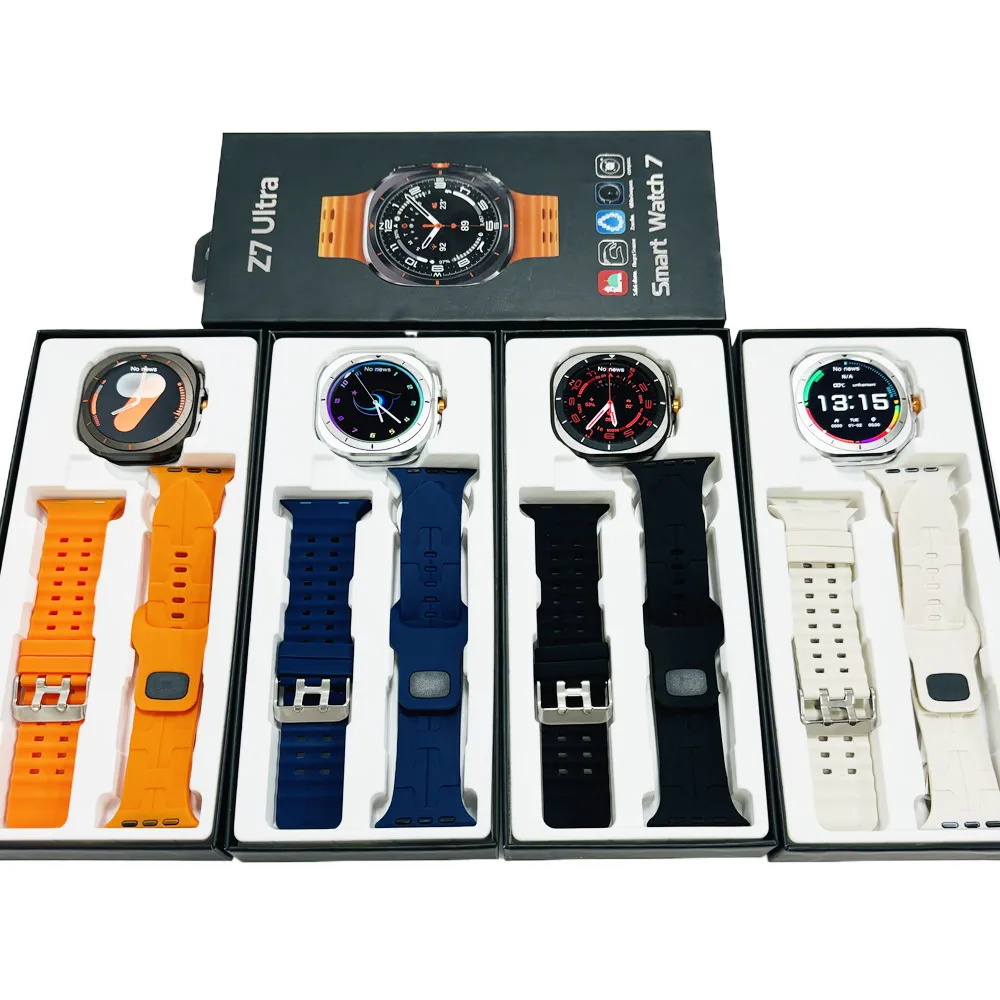 Z7 Ultra Bluetooth Connected Smartwatch Featuring HD Screen, Compass Functionality & Motion Tracking