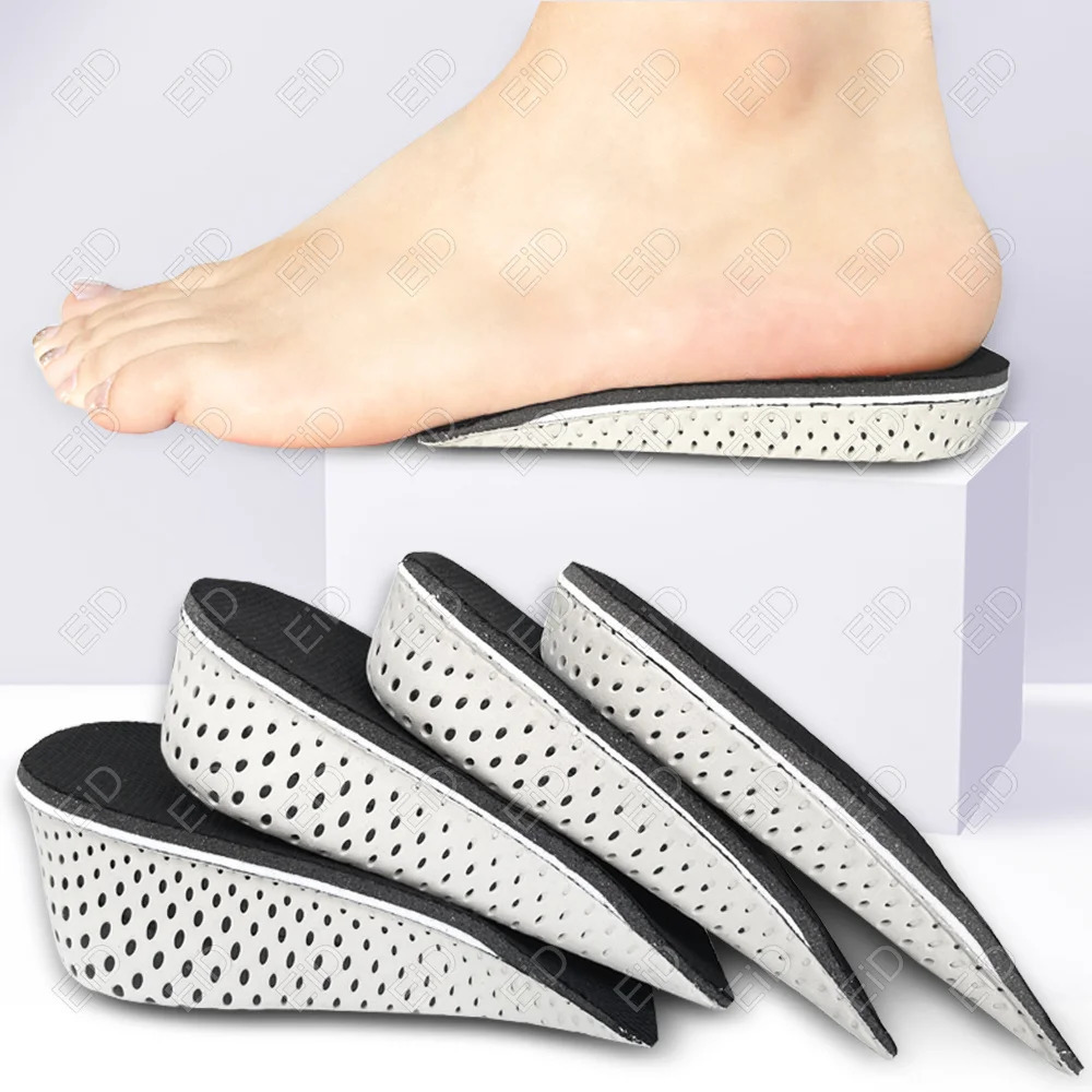 Memory Foam Invisible Height Increase Insole EVA Heel Lifting Inserts 2/3/4/5CM Shoe Lifts Shoe Pads Elevator Insoles for Unisex 250528