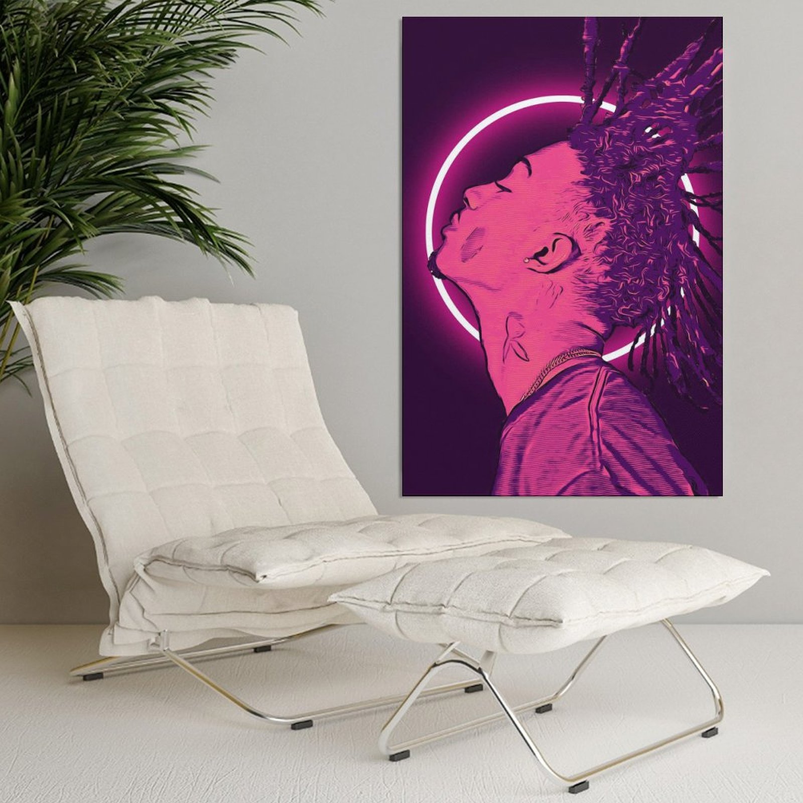 Wall Art Painting Playboi Carti Canvas Prints Wall Painting Wall Art Decor Print Picture Paintings for Living Room Home Decor Luxury Unframe