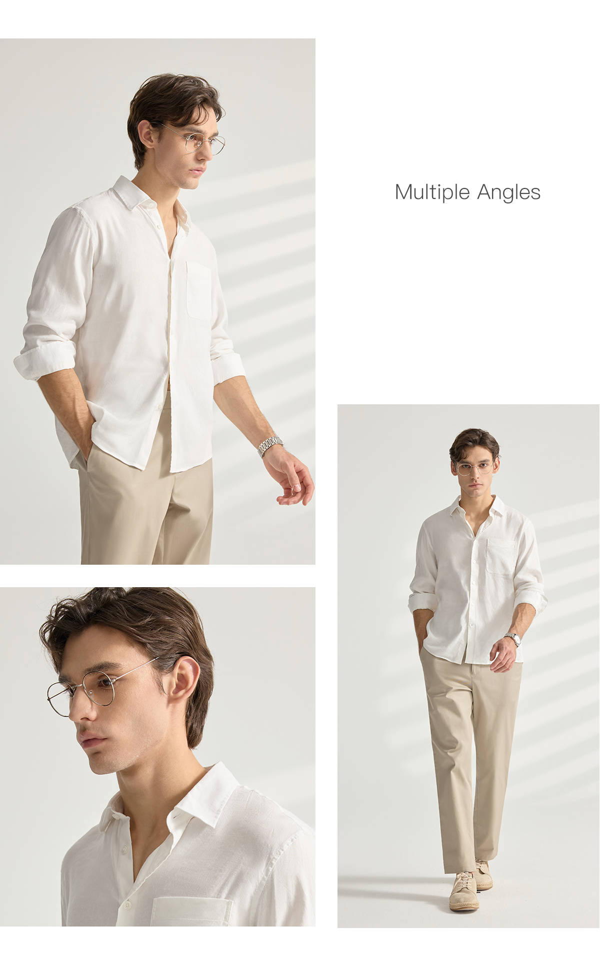 BXS/Stylish Mens Luxury designer/designer Long-sleeved business and casual shirts/golf t shirt/essentials/mens designer shirt/Business shirt