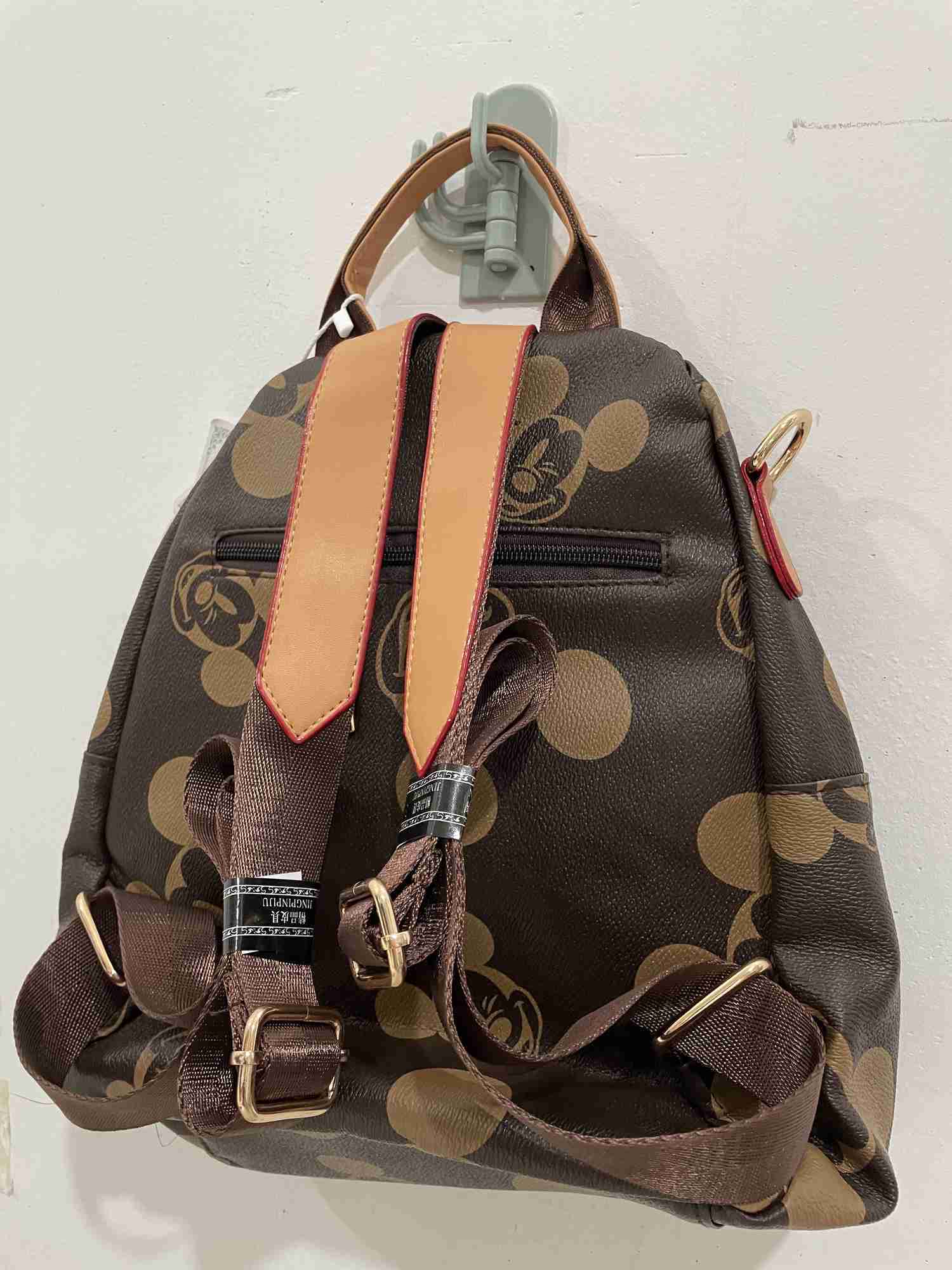Disney 2025 New Mickey Womens Backpack with High Quality Large Capacity Multi functional and High end Storage for WomenXJ250412