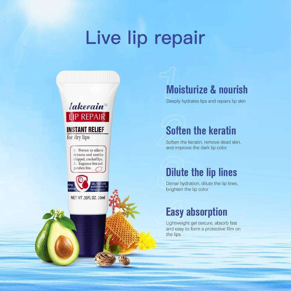 free shipping Hose Lip Care Repair Gel Cream Hydrating Hydrating Hydrating Hydrating Dryness Soothing Chapping Hydrating Repair Lip Balm