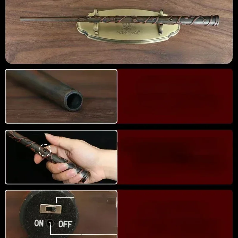 Fire - Breathing Electronic Magic Wand - A Fascinating Adult Toy and Gift