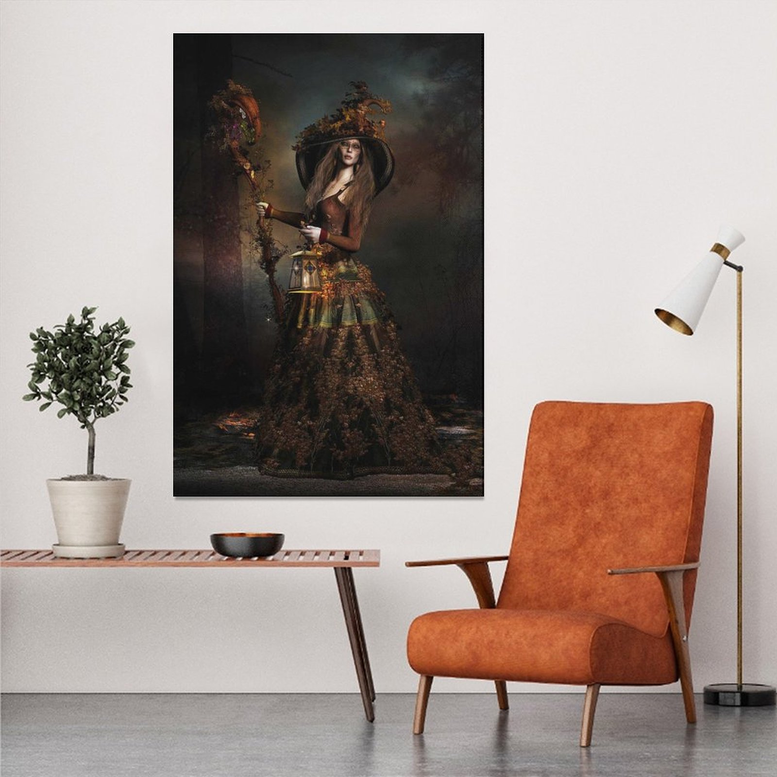 Wall Art Painting The Wood Witch Art Canvas Prints Wall Painting Wall Art Decor Print Picture Paintings for Living Room Home Decor Luxury Unframe