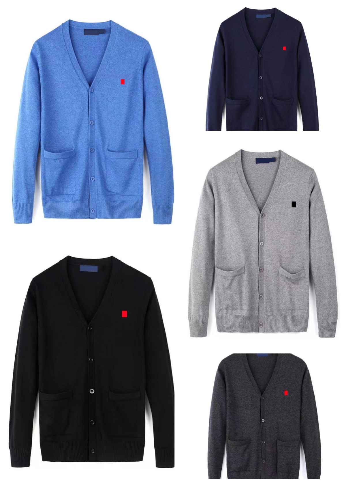 Designer sweater men sweaters polo cashmere sweater knitted sweater embroidery knitted cardigan casual sweaters cotton Fashion jackets long sleeve tops size M-2XL