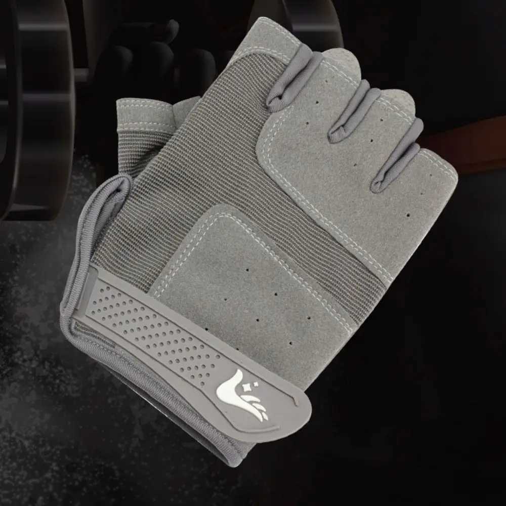 Wear-Resistant Motorcycle Gloves Vintage Anti-Slip Ring Gloves Goatskin Leather Fingerless Half Finger Gloves L250529QYZM