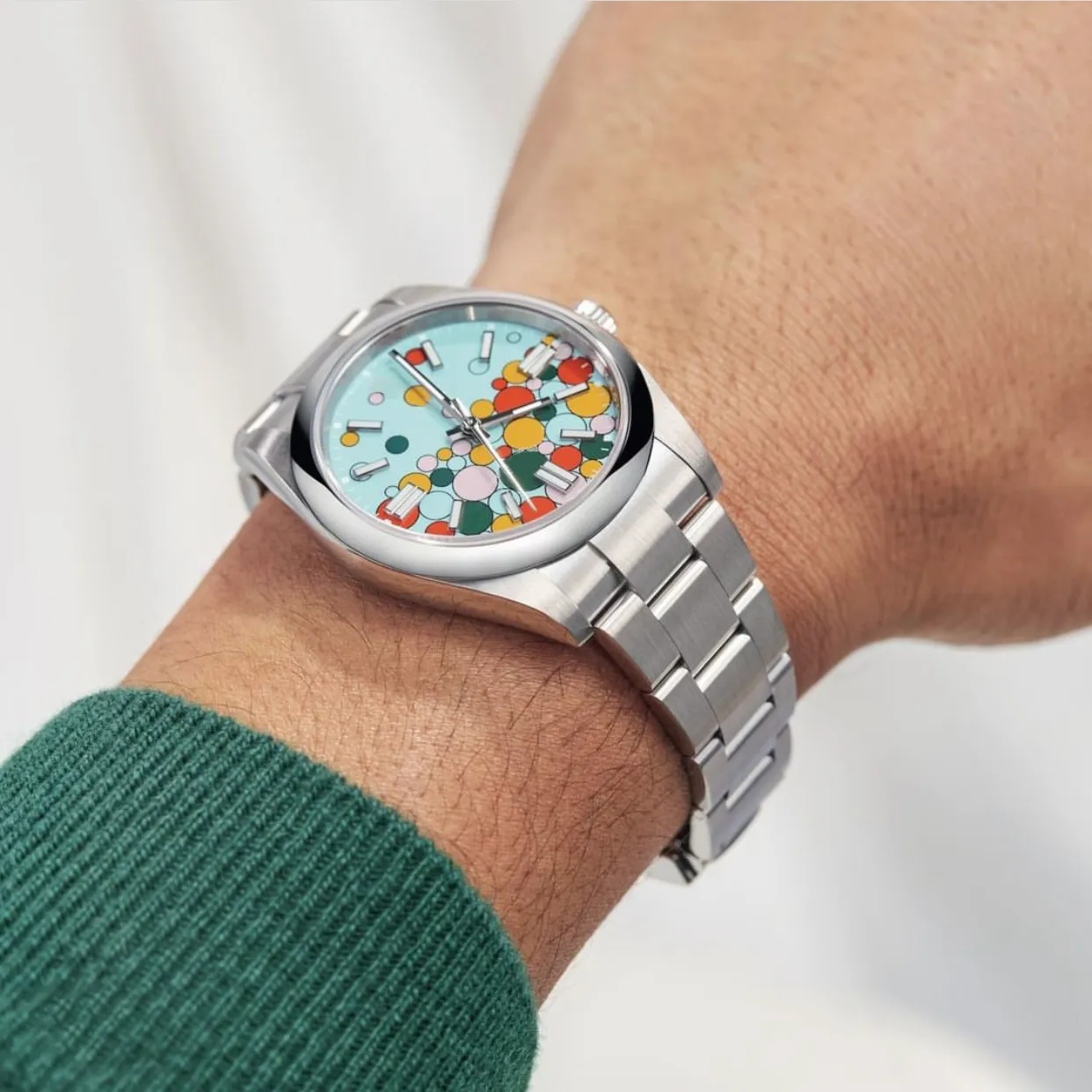 5A Quality Men's casual sports watch fashion dial sapphire glass stainless steel original buckle bracelet automatic mechanical movement mens wristwatch