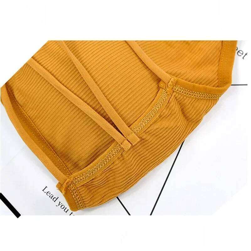 Beauty Back Yoga Bra Women Padded Sports Removable Wireless Fiess Elastic Thin Shoulder Strap Workout