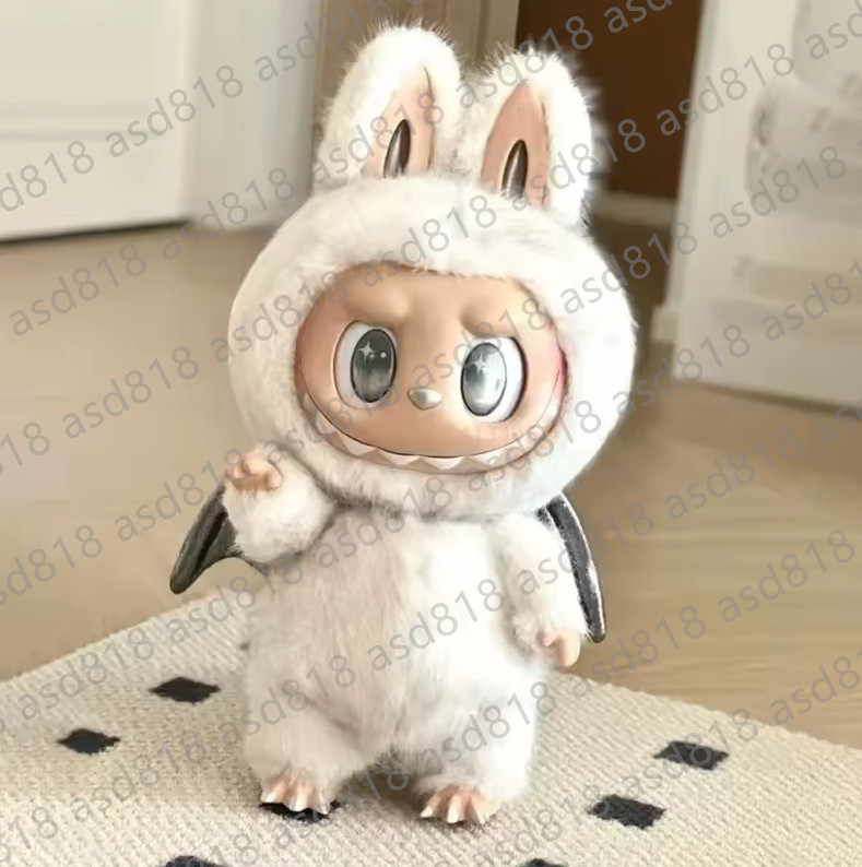 Labubu doll Keychain The Monsters Labubu Series Fall In Wild Doll Kid Toys Tide Play Pendant In Stock Birthday Gifts L2507052XD1