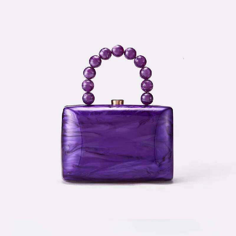 Crossbody Bag New Evening Fashion Handbag Acrylic Shoulder Women's Branded Bags Designer Korean Peddler Handbags Bucket