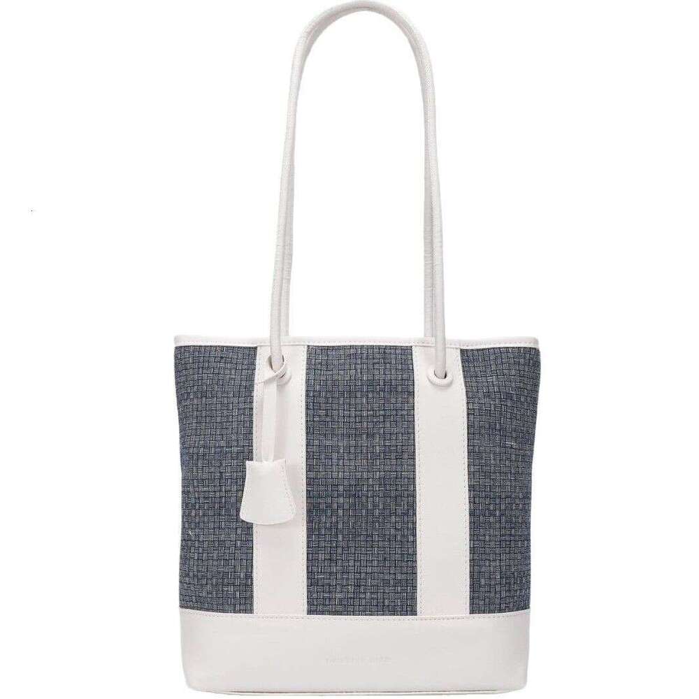 Tote Bag Mini Bag New Fashion PU Patchwork Custom Handheld Cotton Canvas Customizable Blank Shoulder Bag Crossbody Bag