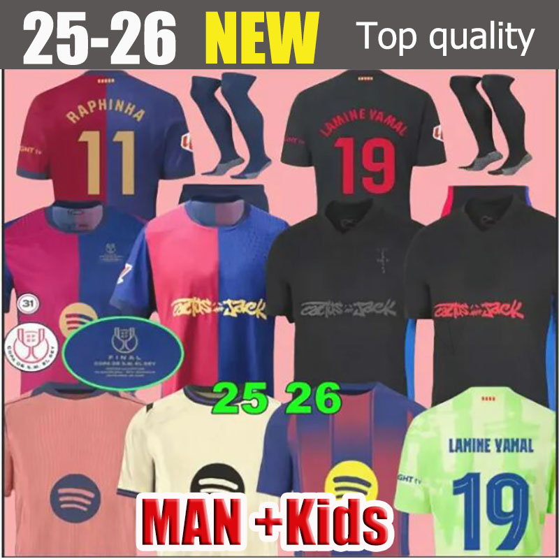 Player Fans version25-2026 Soccer Jerseys football men and kids shirt