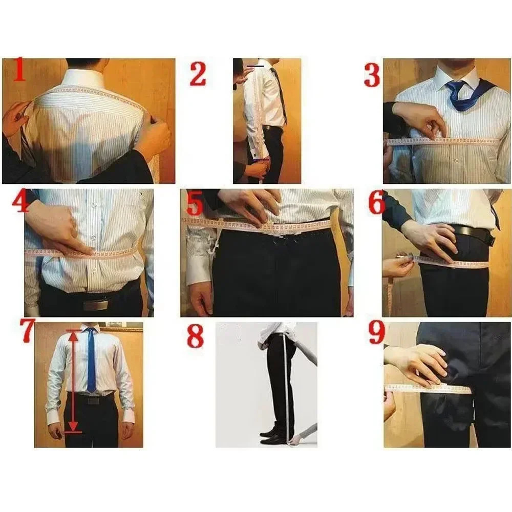 Burgundy Casual ed Lapel Suits for Men Slim Fit Double Breasted Solid Tuxedo Man Suit Trajes De Hombre Pak Mannen 250520Z