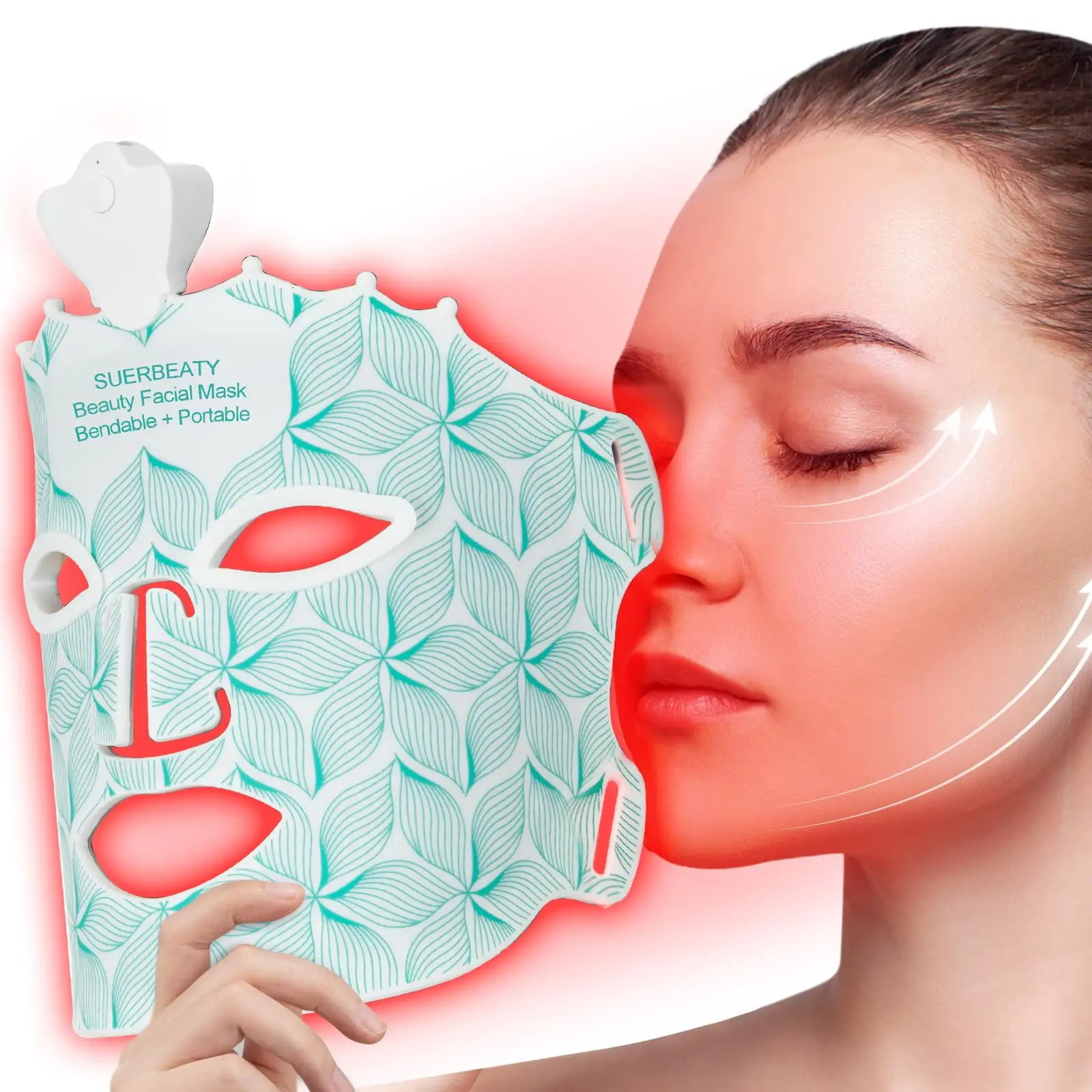 7 Colors Led Light Facial Mask Face Light Mask for Face -Aging Reduce s Infrared Light Rejuvenation 250527