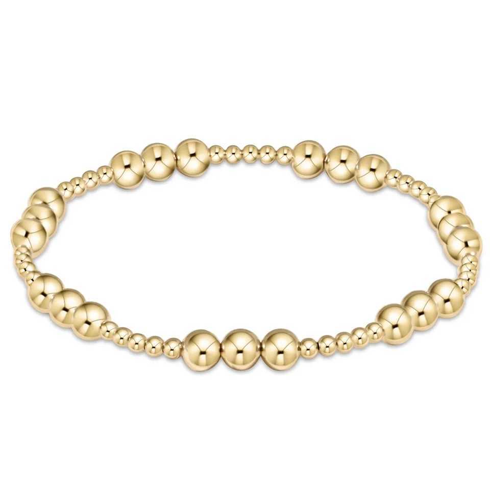 KKBEAD 18K Gold Plated Bracelet for Women Waterproof Beads Bracelets Jewelry Gift for Her Pulseras Mujer L250530