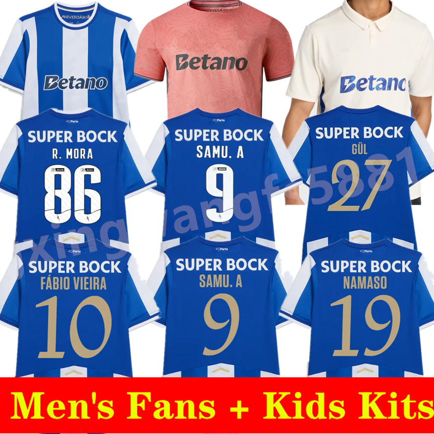 25/26 EVANILSON PEPE PORTOS Soccer Jerseys Dragon FABIO VIEIRA MEHDI 2025 2026 OTAVIO MATHEUS Maillots Shirt MAREGA SERGIO home away third MEN KIDS football jersey