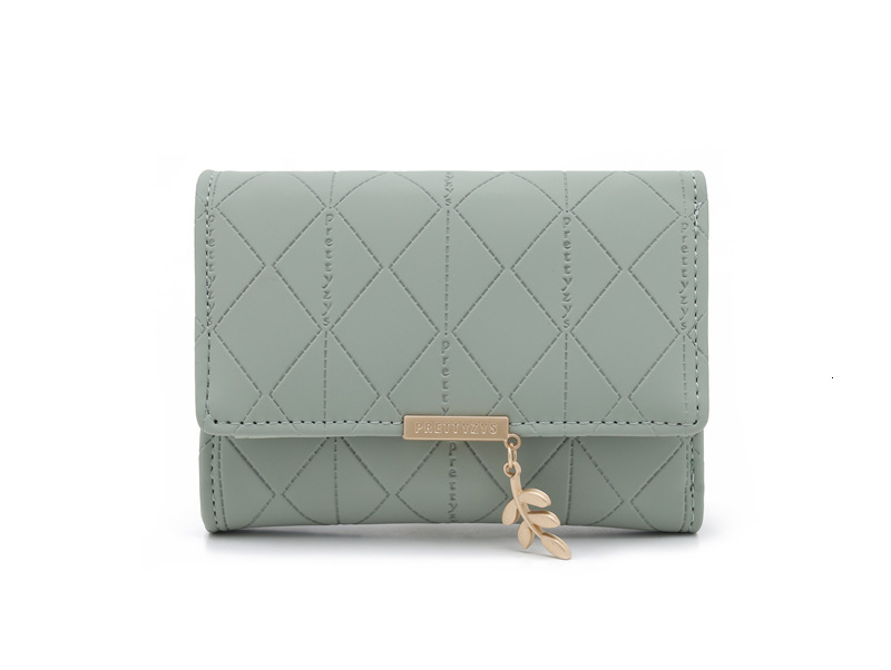 Cross border Beautiful New Solid Color fashion Grid Personalized Key Bag Small Bag fashion Multi functional Mini Coin Wallet Women s Wallet