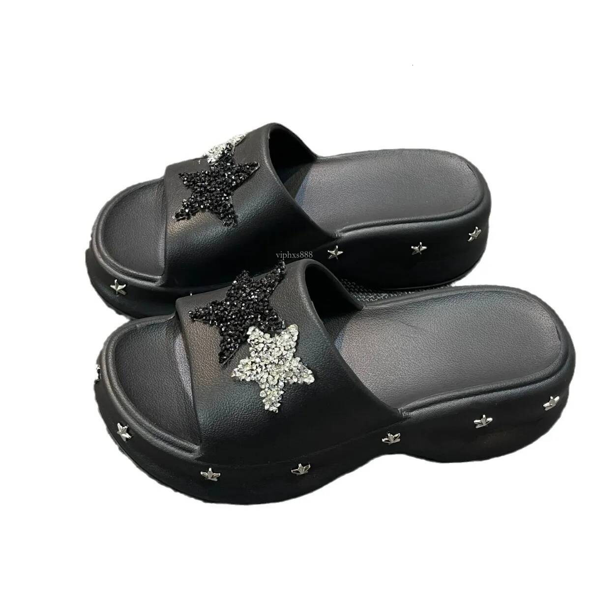 Free Shipping Slides Designer Slippers Womans Sandals Platform Outdoor Beach Casual Summer Star Slipper Indoor Home Shoes Women Slide