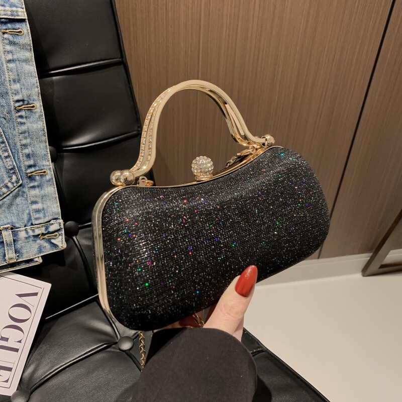 New Fashion Women s Bag Exquisite Simple Fashion Small Bag Lock fashion Shoulder Chain Crossbody Bag Designer fashion Women s Shoulder Bag