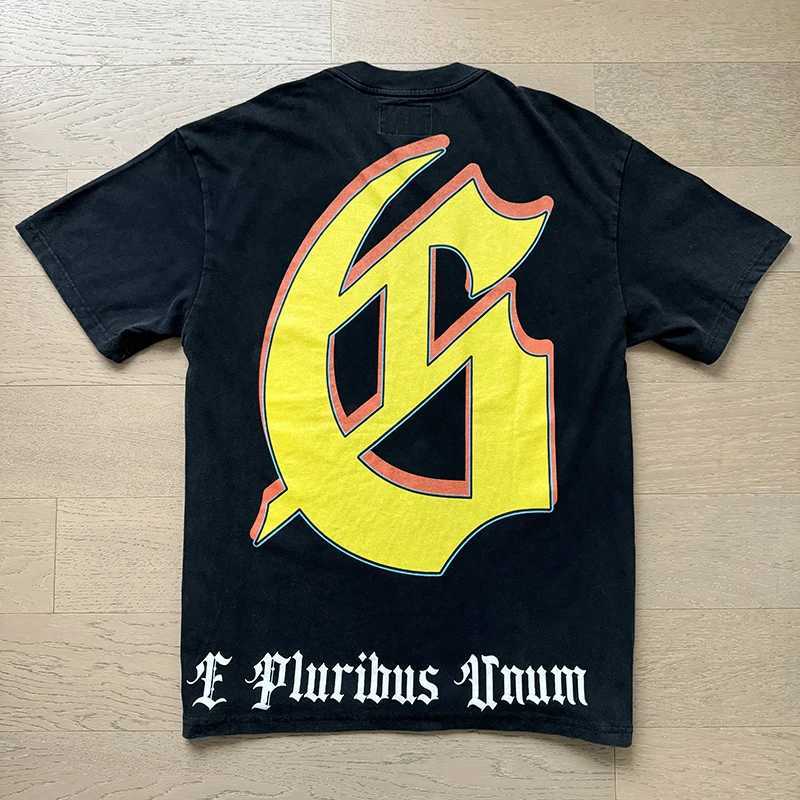2025 Summer GOD SPEED Short Sleeve Black Tops Men Women Cotton Breathable Print Tee Godspeed Vintage T-shirtsC250530