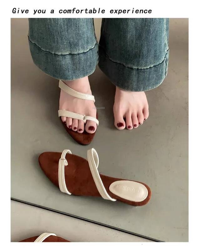 Free Shipping New Slides Designer Slippers Outdoor Beach Men Sandals 2025 Home Outdoor Breathable Non Slip Flat Sandals