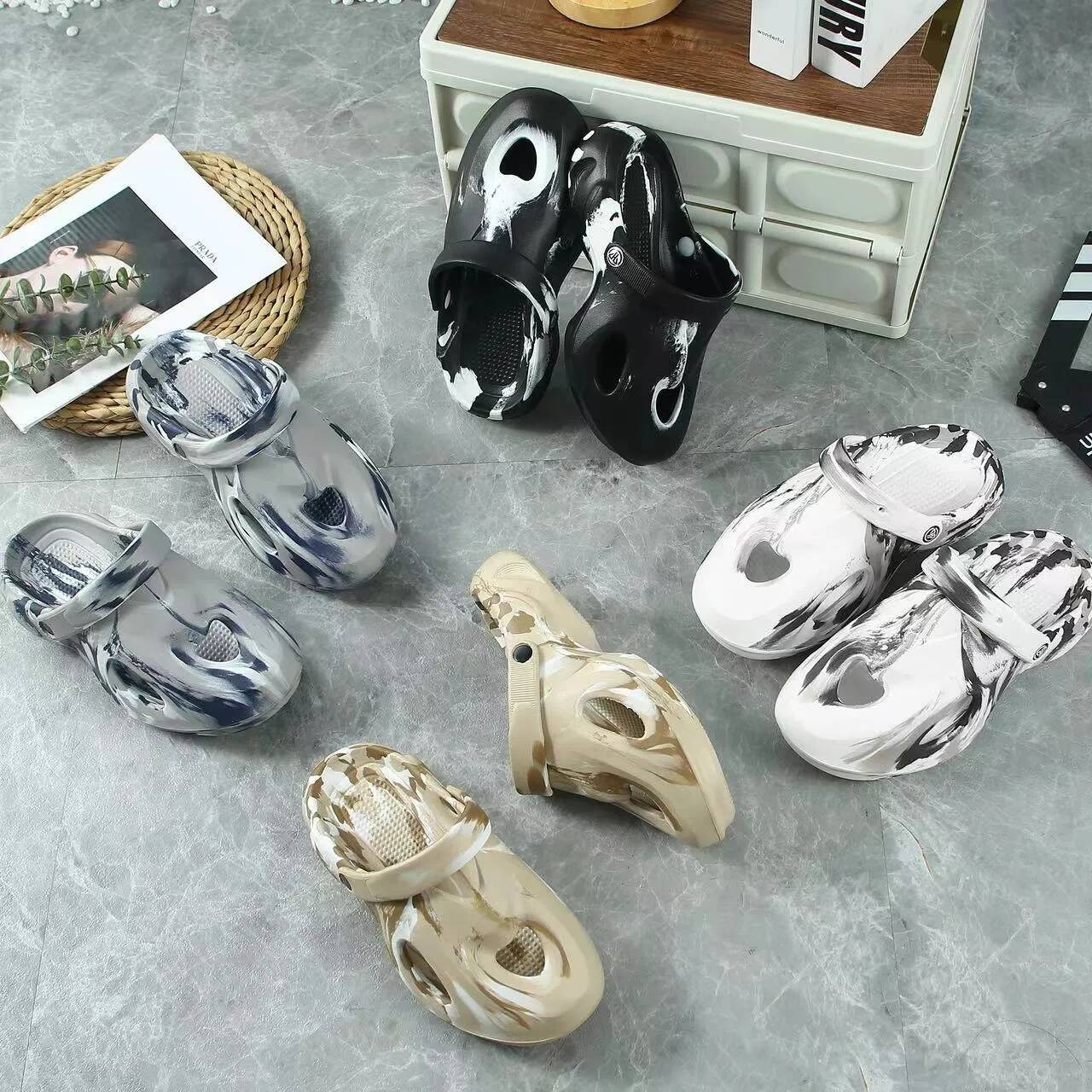 Free Shipping Slides Designer Slippers Mens Sandals Breathable Outdoor Beach Platform Fashion Slipper Outdoor Indoor Shoes Men Slide