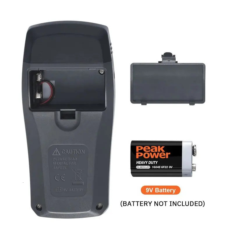 1PC MT10 Hygrometer Accurate Large LCD Display Wood Moisture Tester Digital Wall Moisture Detector Wood Moisture Meter 250530