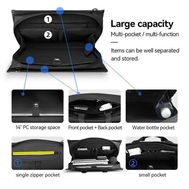 Designer Bag Mark Ryden Office Bussiness Computer Bag Crossbody Bags Briefcases High Quality Leather Men Office