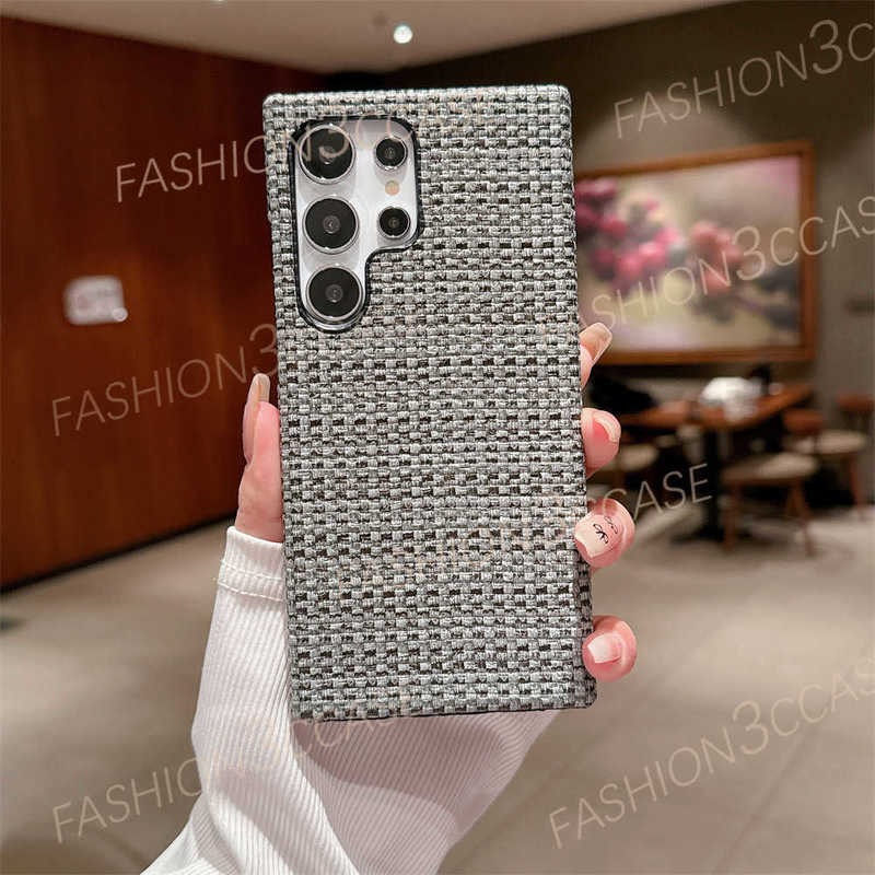Cell Phone Cases designer Fashion Designer Case for Samsung Galaxy S22 Ultra S21 Plus S20 FE S10 S9 S8 Luxury Leather Lens Bump Velvet Lining Back Cover 3LBB