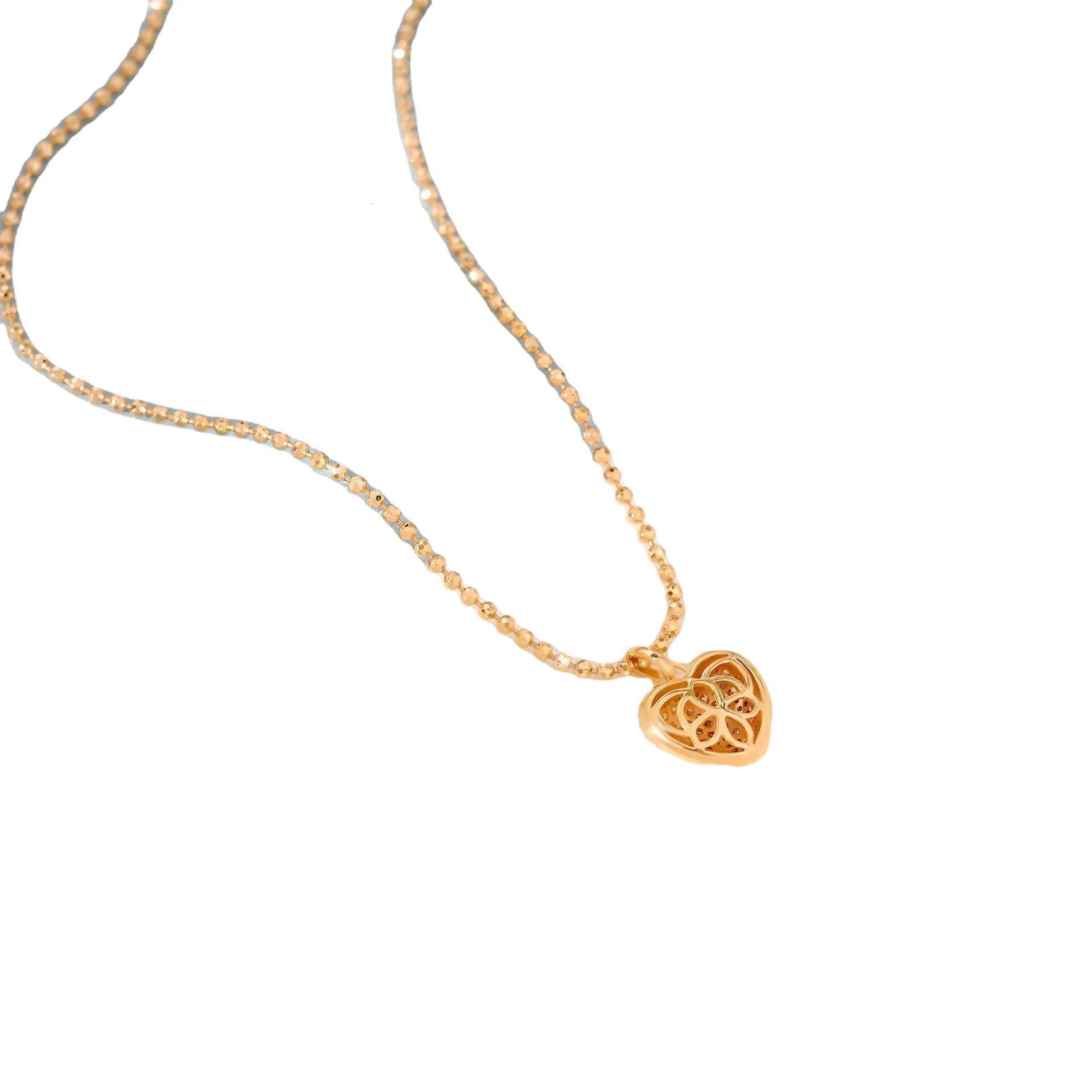 GRA Certified Moissanite Jewelry Pendant Necklace D Vvs1 Lab Created Moissanite 925 Silver Necklace