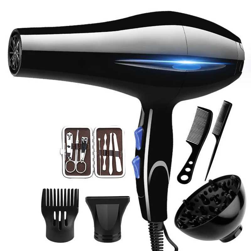 Hair Dryer 2200W Professional Powerful Hair Dryer Fast Heating Hot And Cold Adjustment Ionic Air Blow Dryer with Air Collecting S25530{category}