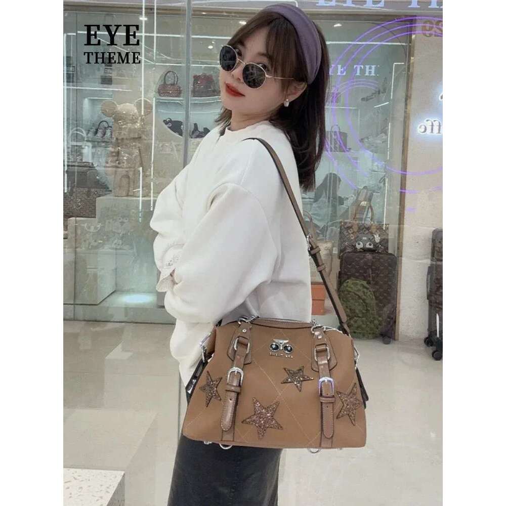 Designer Bag New Star Studded Dia Chain Leisure Large Capacity Practical Multi Purpose Women S Bag