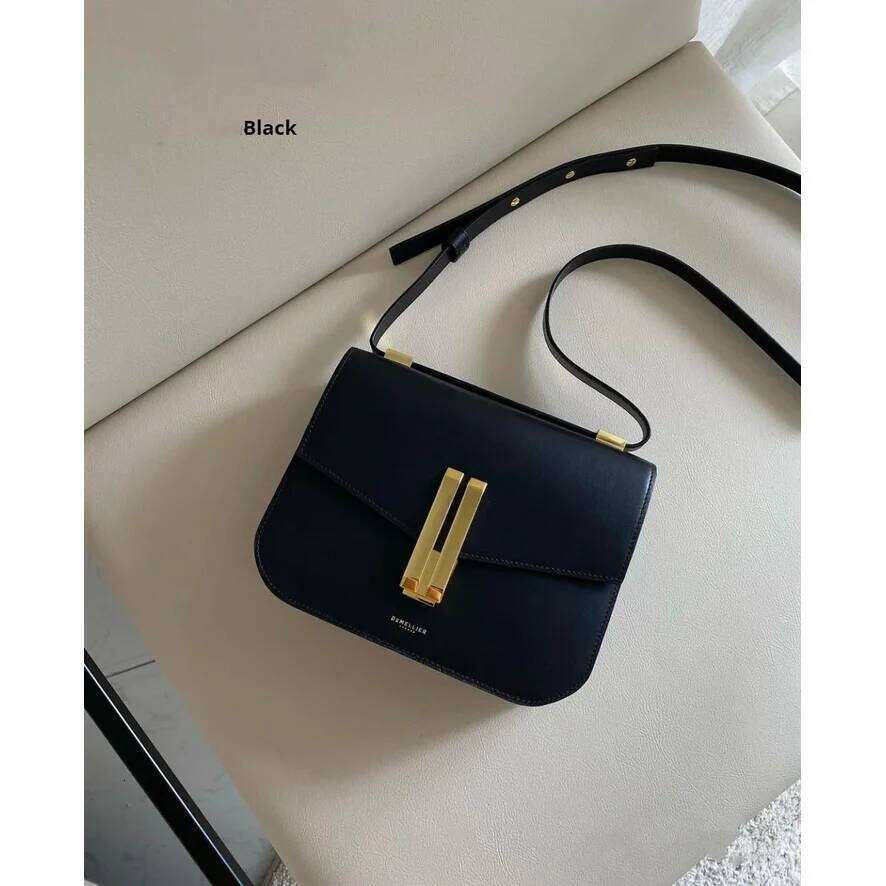 2025 New Tofu Leather Flip Back Diagonal Small Square Retro Simple Underarm Bag Bag Shoulder Bags For Women