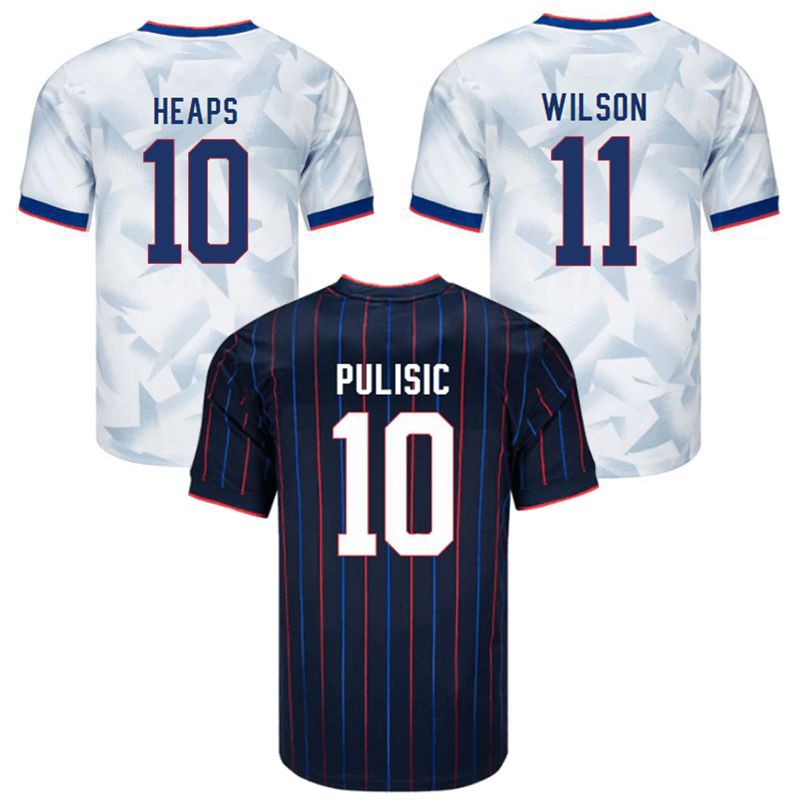 2025 2026 USAS PULISIC Soccer Jerseys McKENNIE ADAMS WEAH REYNA MUSAH BALOGUN ROBINSON HEAPS DUNN National team football Men women kids shirt
