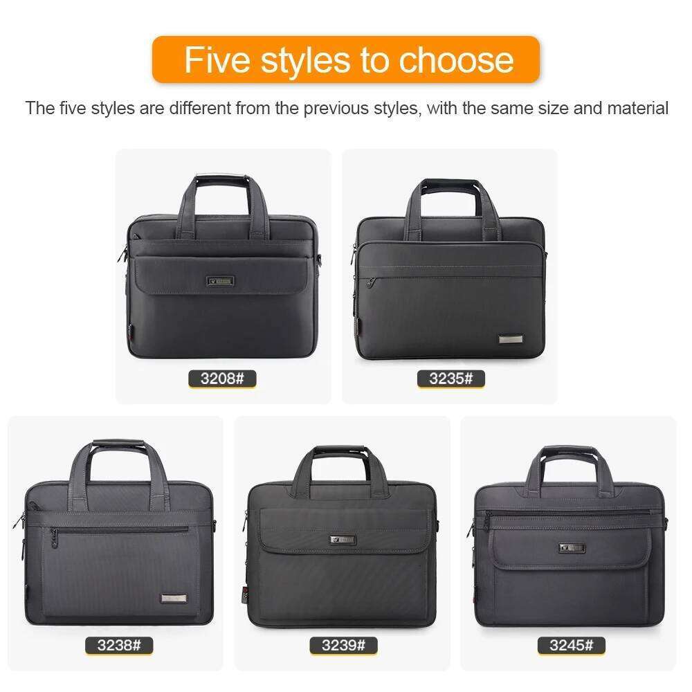 Designer Bag Large Capacity Briefcase Business Men Inch Laptop Notebook Bag Canvas Handbags Shoulder S Office Bags Oxford Fabric