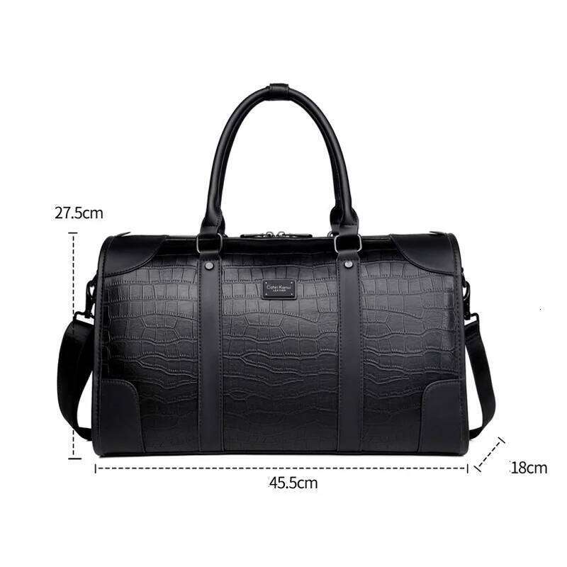 Designer Bag New Fashion Men S Alligator Crocodile Pattern Pu Leather Travel Bags Handbags Shoulder Messenger Lage Laptop Bag