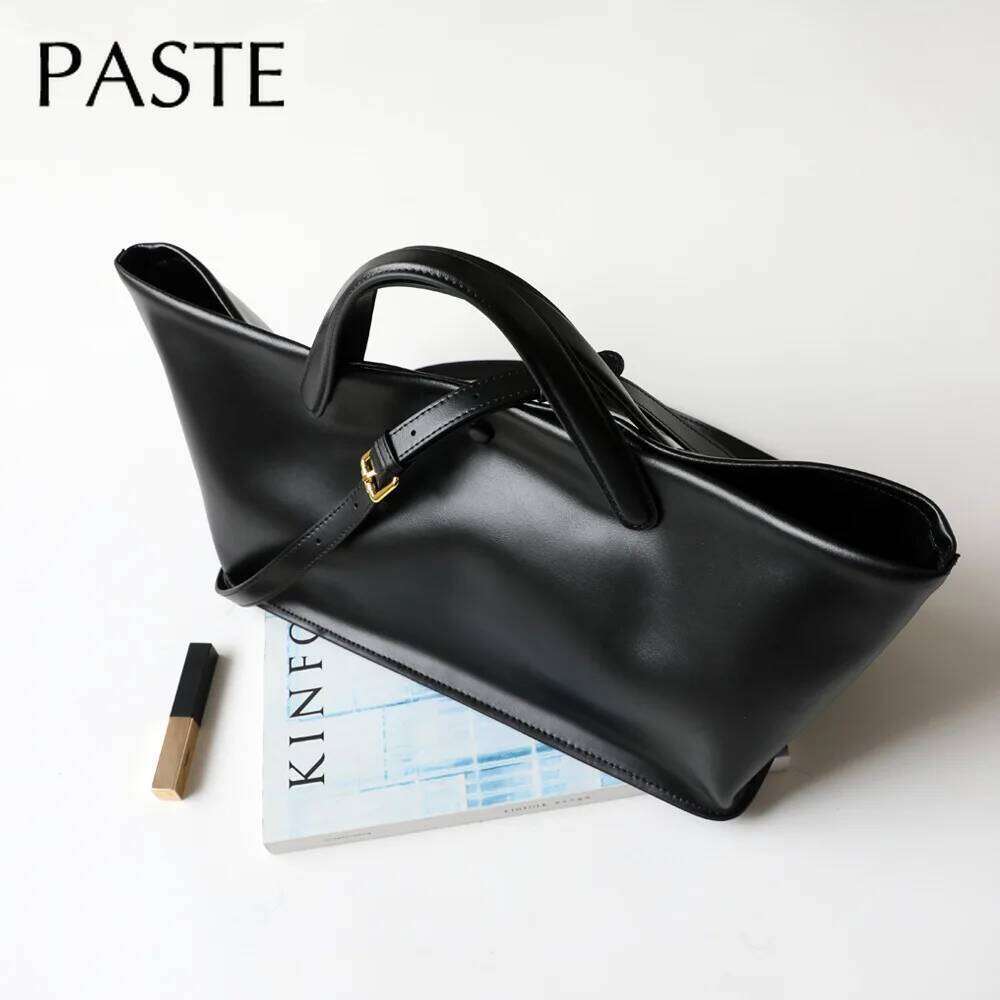 Designer Bag New Euro French Style Large Capacity Leisure Cowhide Basket Tote Commuter Design Handbag Minimalist Premium Women Shopping Bag