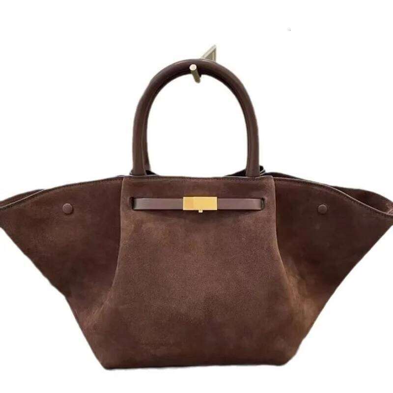 Wing European And American Fashion Dumpling Handheld Large Capacity Tote Bun, Versatile New York Bun 250601