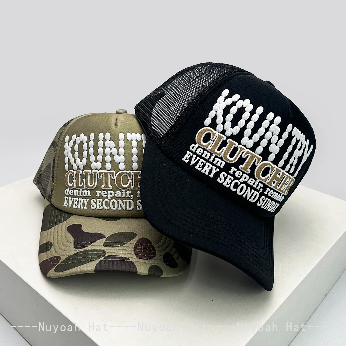 Unisex Color Block 3D Printed Letters Baseball Hats Sunshade Hip Hop Breathable Street Trucker Caps Mesh Versatile Outdoor 250528