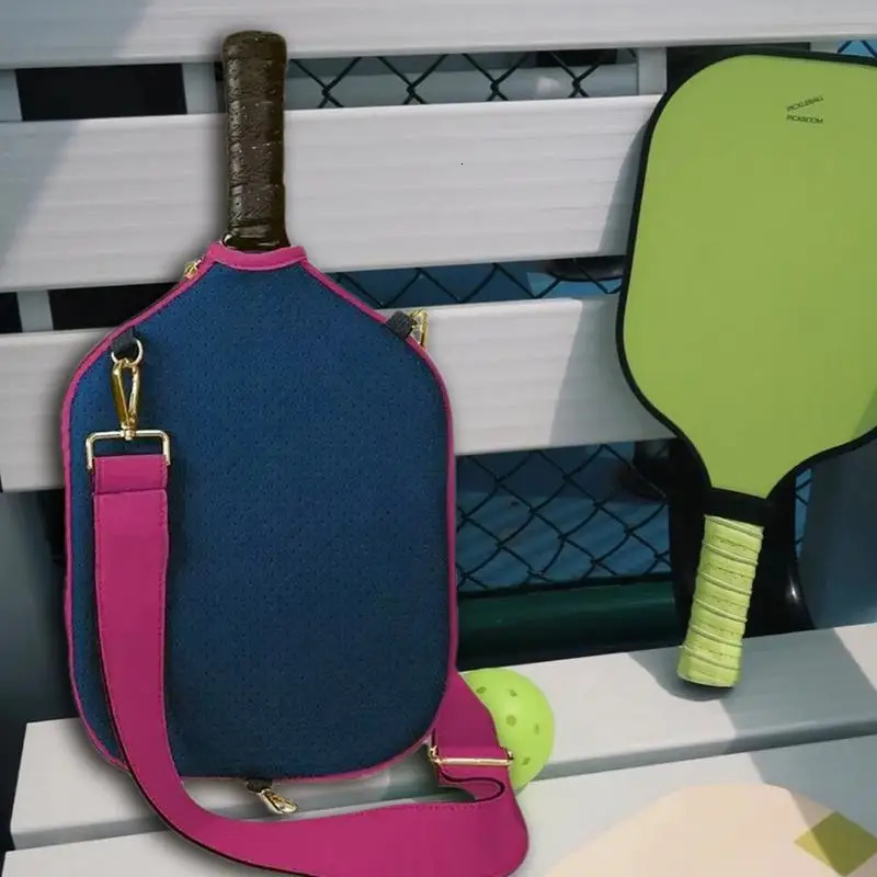 Pick Racket Bag Paddle Tote Bag Racquet Sports Bag Racket Cover Bag Protective Waterproof Hand Bag for Sports Paddle Racket 250530