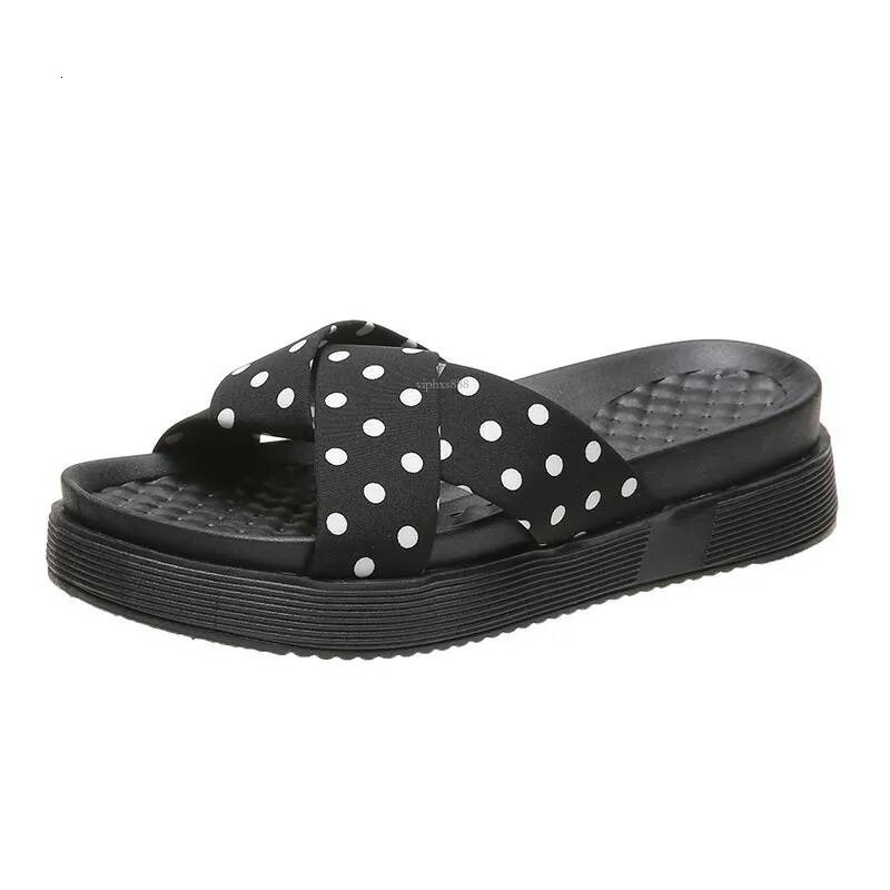 Free Outdoor Beach Shipping New Slides Designer Slippers Womans Sandals Lightweight Thick Soled Height Increasing Summer Slippers For Wearing Outside