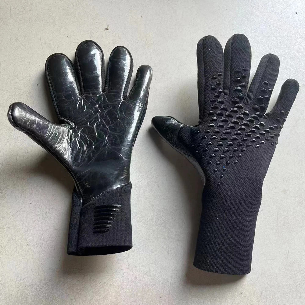 Adults Goalkeeper Gloves Goalie Gloves Thicken Latex Football Soccer Anti-slip Protection Soccer Children Man Goalie Gloves 250520