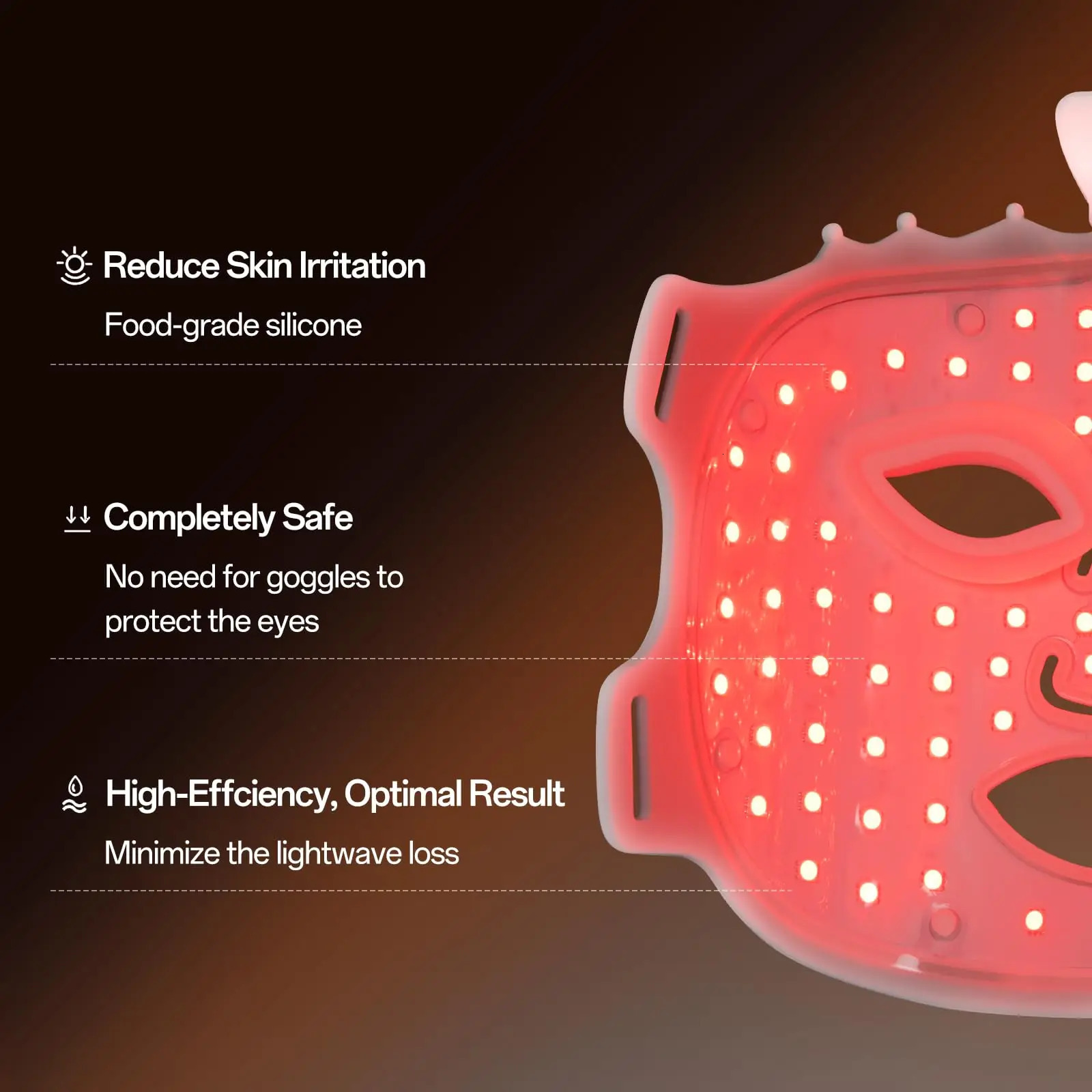 7 Colors Led Light Facial Mask Face Light Mask for Face -Aging Reduce s Infrared Light Rejuvenation 250527